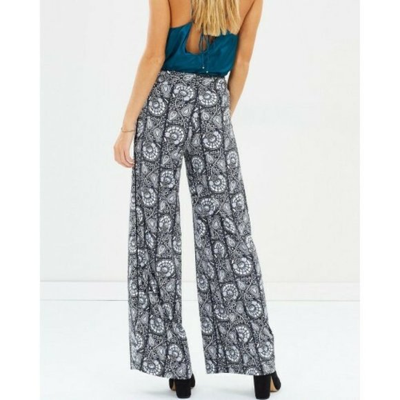TIGERLILY Celesse High Waist Wide-Leg Pants RRP$199 - Picture 7 of 16